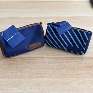 2 Brooks Brothers Amenities Bags